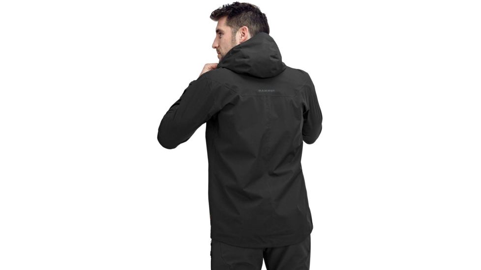 Mammut Albula Hooded Jacket - Mens, Black, Extra Large, 1010-27800-0001-116