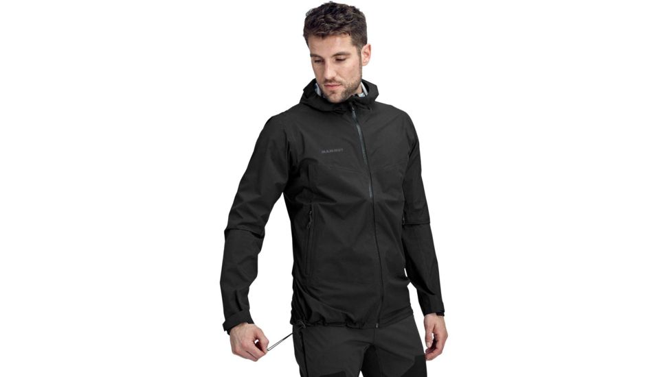 Mammut Albula Hooded Jacket - Mens, Black, Extra Large, 1010-27800-0001-116