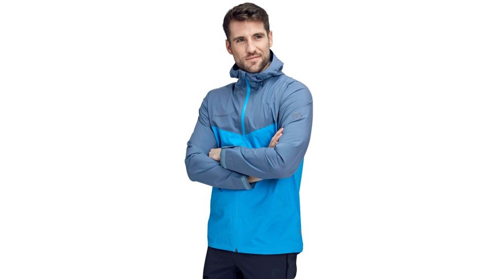 Mammut Albula Hooded Jacket - Mens, Gentian/Dark Horizon, Extra Large, 1010-27800-50387-116