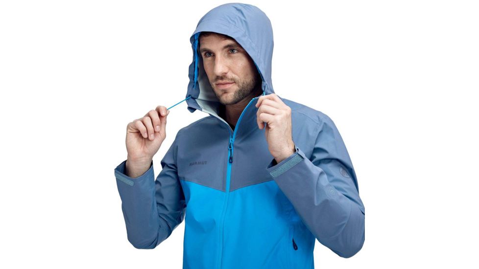 Mammut Albula Hooded Jacket - Mens, Gentian/Dark Horizon, Extra Large, 1010-27800-50387-116