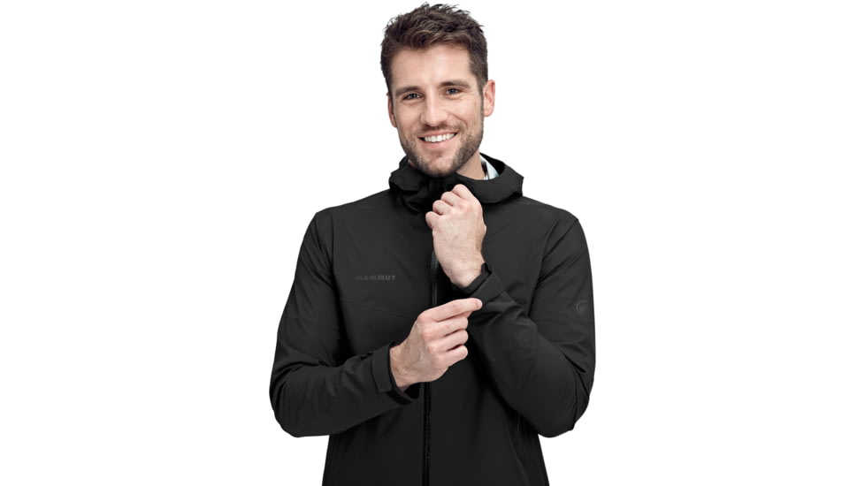 Mammut Albula HS Hooded Jacket - Mens, Black, 2XL, 1010-27800-0001-117