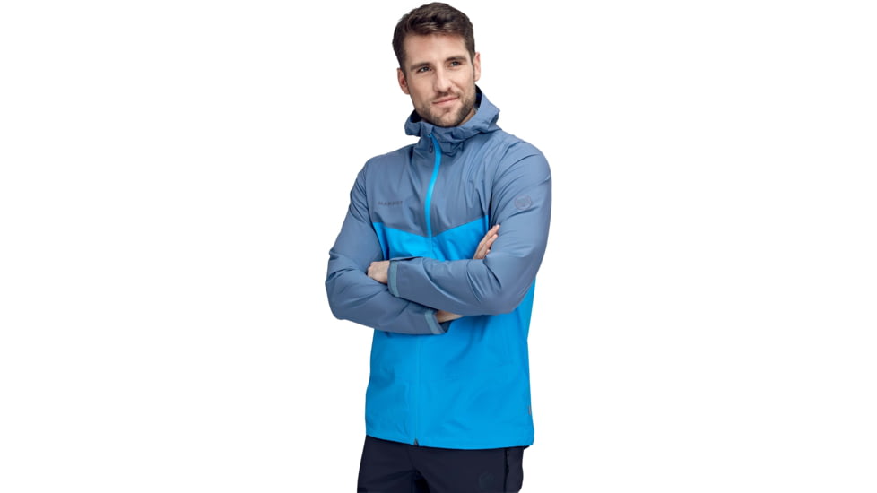 Mammut Albula HS Hooded Jacket - Mens, Gentian/Dark Horizon, 2XL, 1010-27800-50387-117