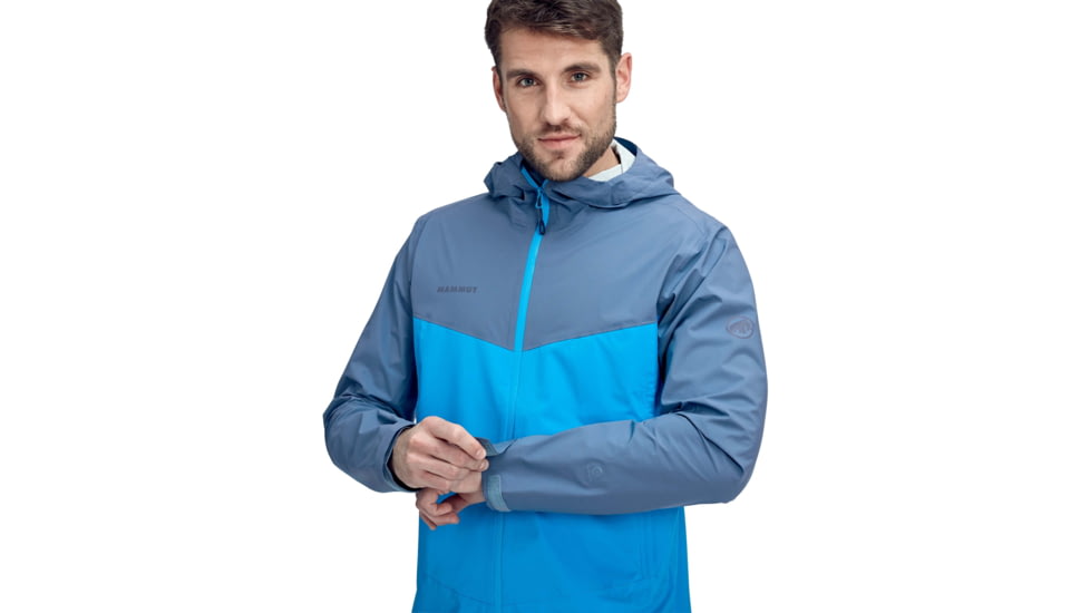 Mammut Albula HS Hooded Jacket - Mens, Gentian/Dark Horizon, 2XL, 1010-27800-50387-117
