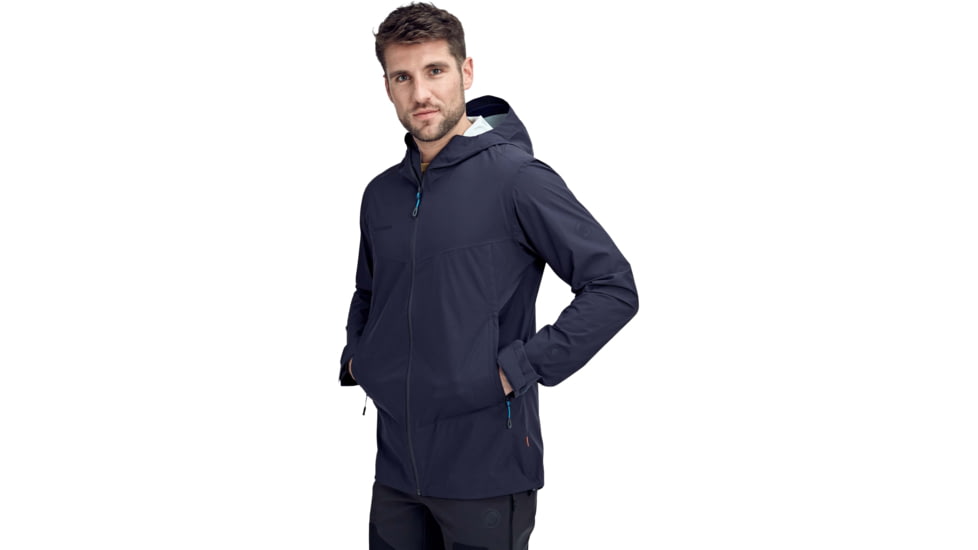 Mammut Albula HS Hooded Jacket - Mens, Marine, Large, 1010-27800-5118-115