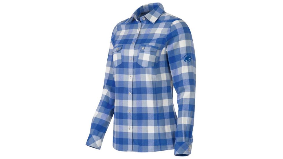 Mammut Alessandria Winter Shirt - Women's-Maliblue/Precious-Small