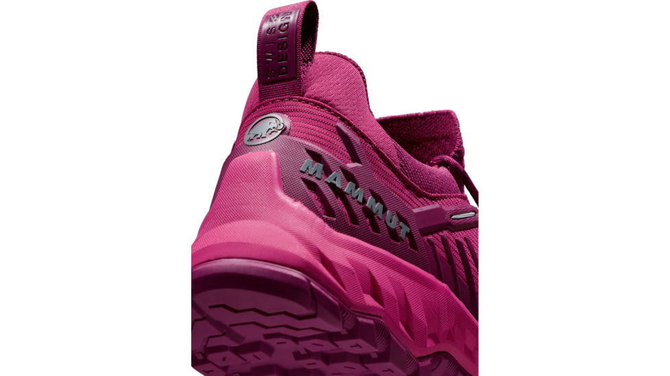 Mammut Alnasca Knit II Low Approach Shoes - Womens, Sundown/Dark Sundown, US 7, 3020-06280-6379-1055