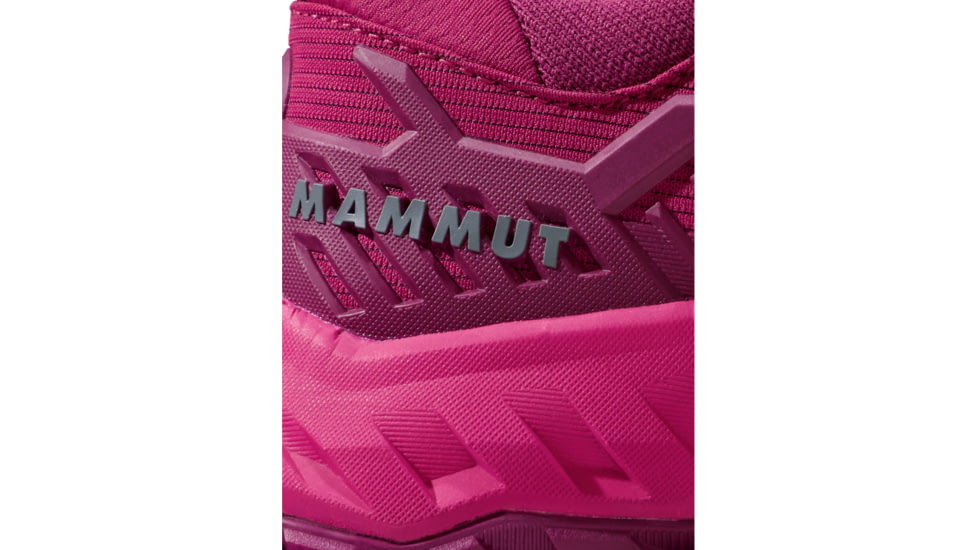 Mammut Alnasca Knit II Low Approach Shoes - Womens, Sundown/Dark Sundown, US 7, 3020-06280-6379-1055
