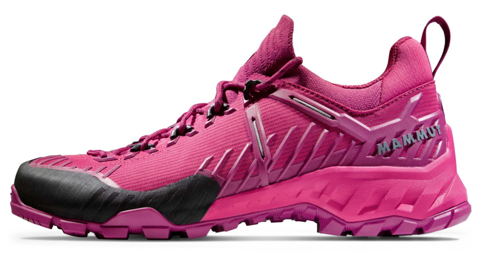 Mammut Alnasca Knit II Low Approach Shoes - Womens, Sundown/Dark Sundown, US 7, 3020-06280-6379-1055