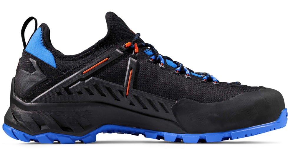 Mammut Alnasca Knit II Low GTX Approach Shoes - Mens, Black/Tarn, US 12, 3020-06250-00523-1110