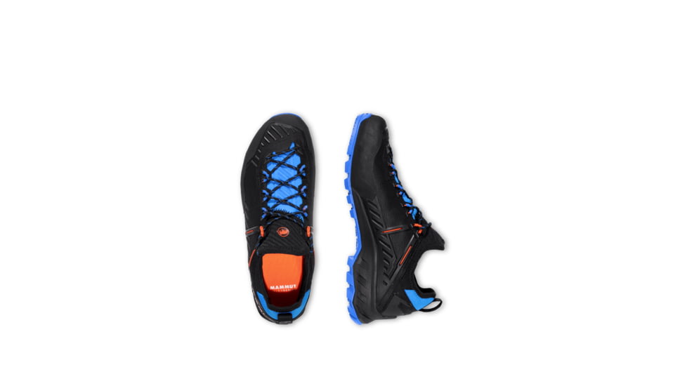 Mammut Alnasca Knit II Low GTX Approach Shoes - Mens, Black/Tarn, US 12.5, 3020-06250-00523-1115