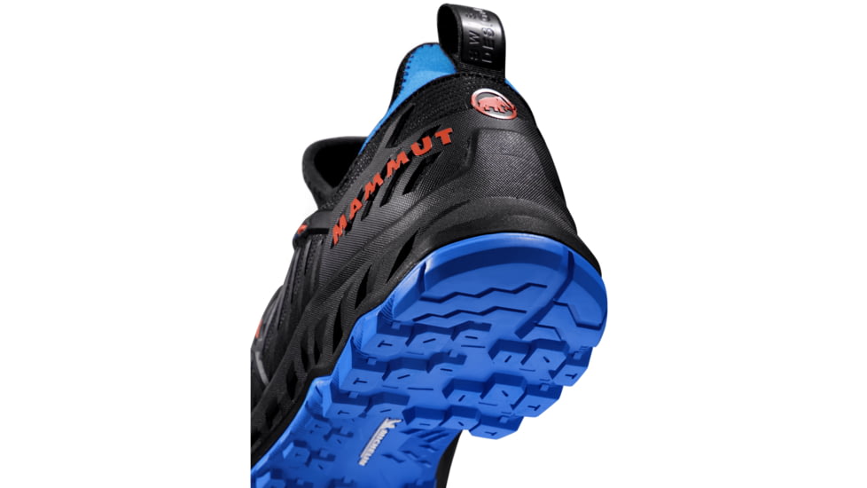 Mammut Alnasca Knit II Low GTX Approach Shoes - Mens, Black/Tarn, US 12.5, 3020-06250-00523-1115