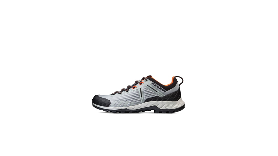 Mammut Alnasca Knit III Low Approach Shoes - Mens, Ice Gray-Black, US 13, 3020-06520-00770-1200