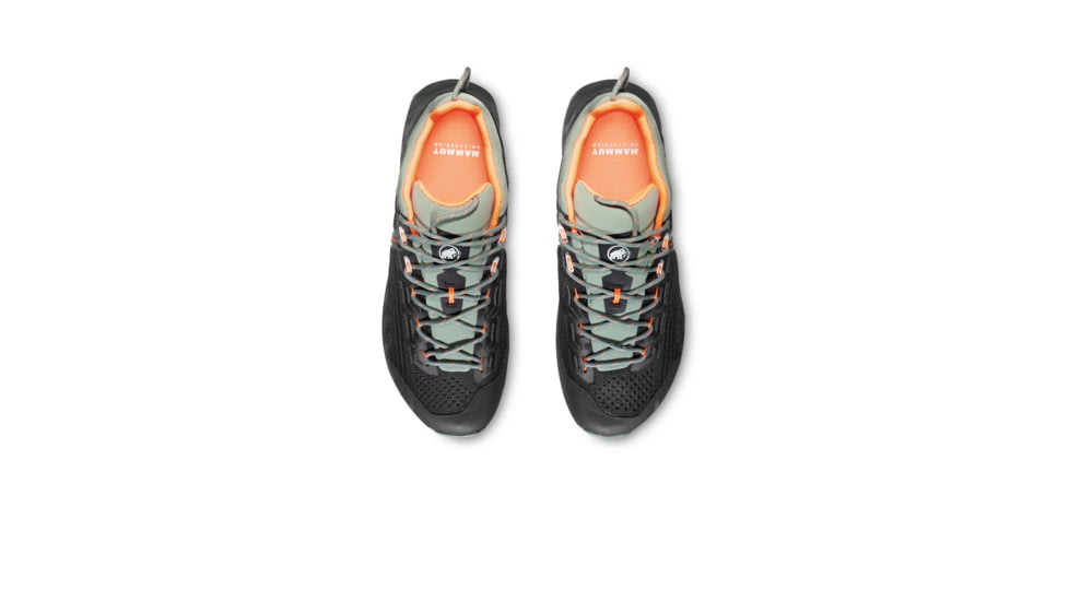 Mammut Alnasca Knit III Low Approach Shoes - Womens, Black-Jade, US 8, 3020-06530-9232-1065