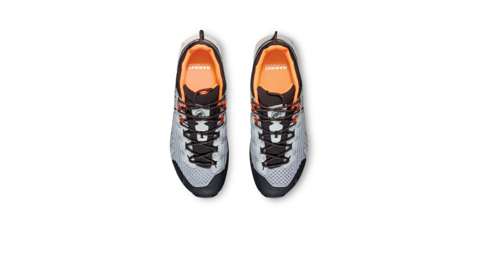 Mammut Alnasca Knit III Low Approach Shoes - Womens, Ice Gray-Black, US 5, 3020-06530-00770-1035