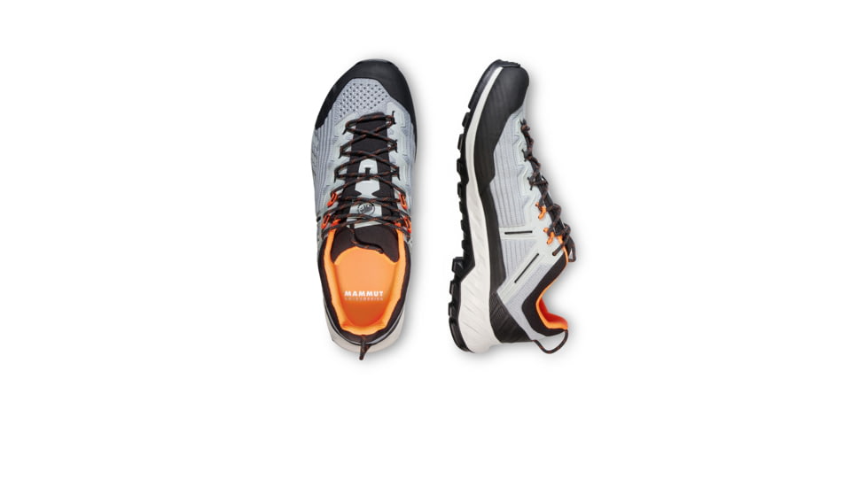 Mammut Alnasca Knit III Low Approach Shoes - Womens, Ice Gray-Black, US 5, 3020-06530-00770-1035