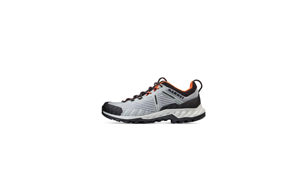 Mammut Alnasca Knit III Low Approach Shoes - Womens, Ice Gray-Black, US 5, 3020-06530-00770-1035