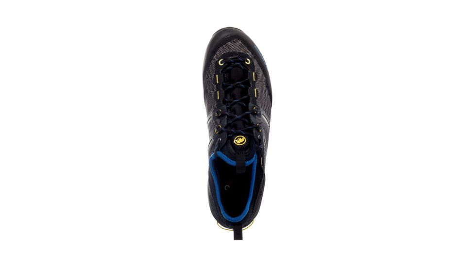 Mammut Alnasca Knit Low GTX Approach Shoes - Mens, Black-Ultramarine, US 8, 3020-06070-00142-1070