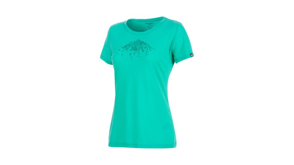 Mammut Alnasca T-Shirt - Womens, Atoll, L, 1017-00080-4997-115