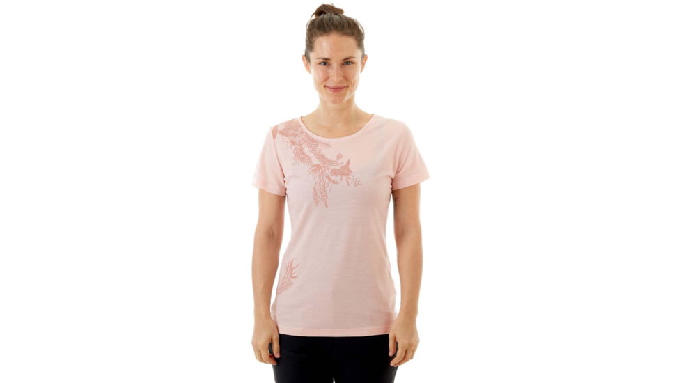 Mammut Alnasca T-Shirt - Womens, Candy, Large, 1017-00081-3521-115