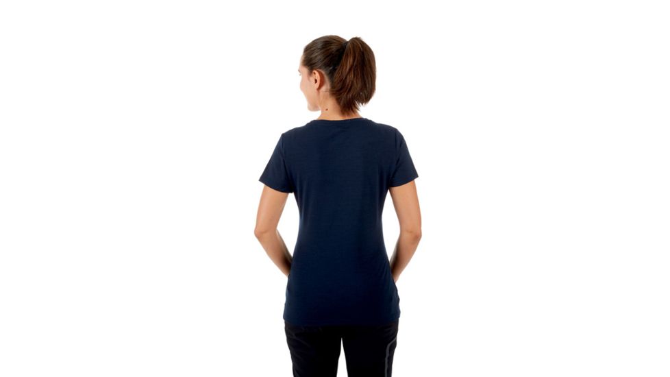 Mammut Alnasca T-Shirt - Womens, Marine, M, 1017-00080-5118-114