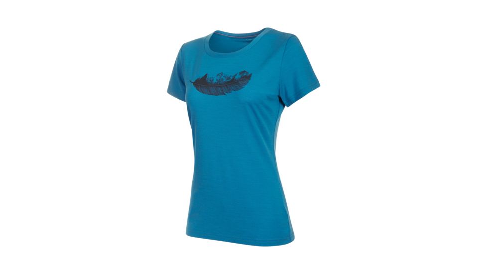 Mammut Alnasca T-Shirt - Womens, Sapphire, Small, 1017-00082-50226-113