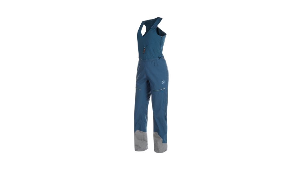 Mammut Alvier Hardshell Soft Bib Pants - Womens, Wing Teal, 8, 1020-12360-50227-38-10