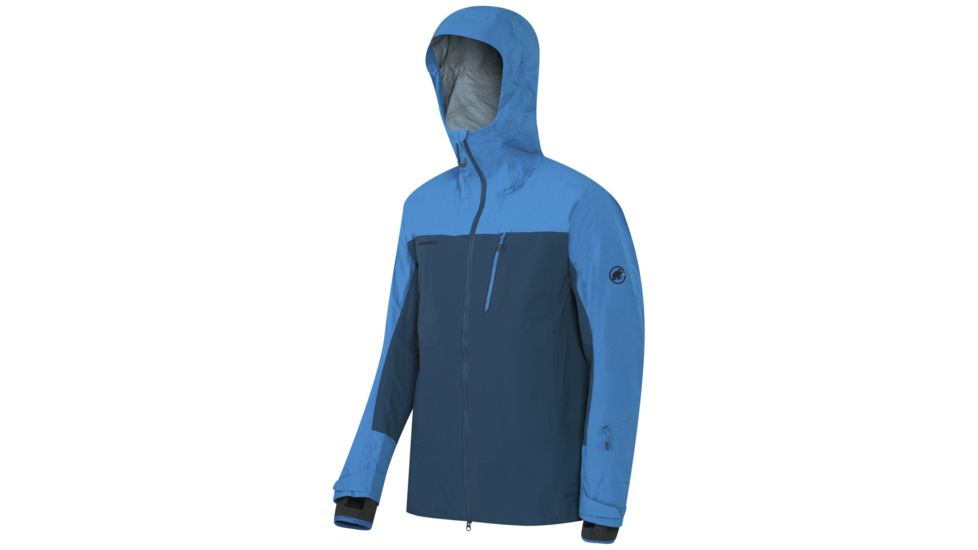 Mammut Alvier HS Hooded Jacket - Men's, Orion/Atlantic, Medium, 338494
