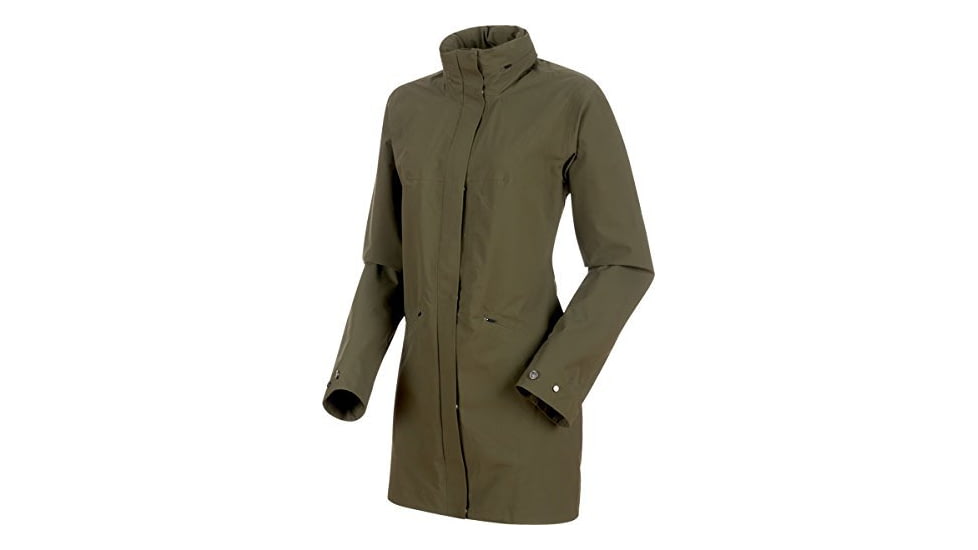 Mammut Alvra Hardshell Hooded Parka - Womens, Iguana, 2XS, 1010-26420-4584-111