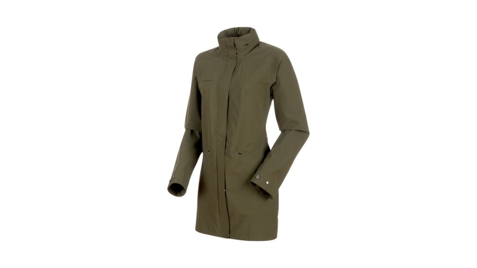 Mammut Alvra Hardshell Hooded Parka - Womens, Iguana, S, 1010-26420-4584-113