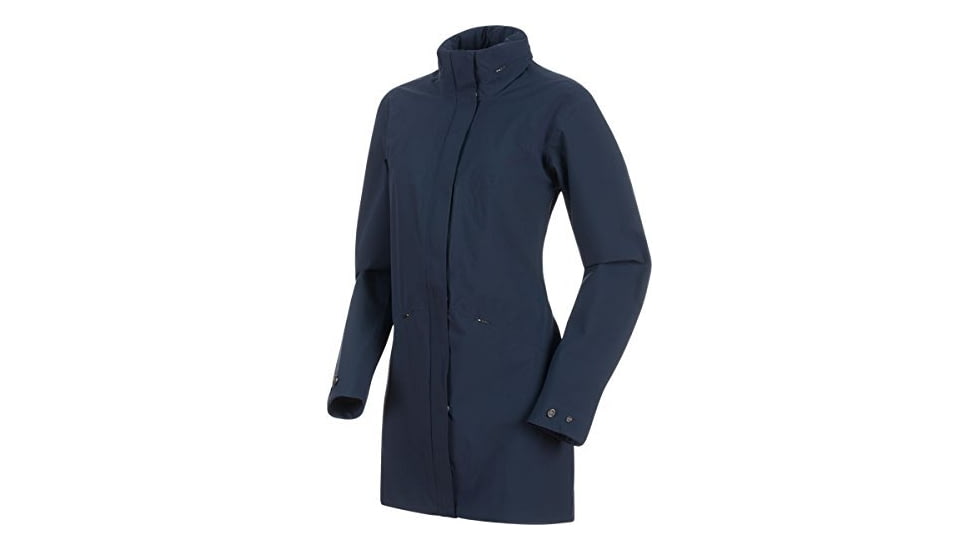 Mammut Alvra Hardshell Hooded Parka - Womens, Marine, Small, 1010-26420-5118-113