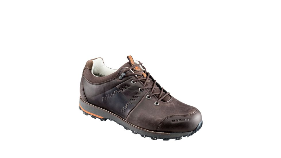 Mammut Alvra Low Leather Casual Shoe - Mens, Dark Brown-Crumble, US 11, 3020-05820-7432-1100