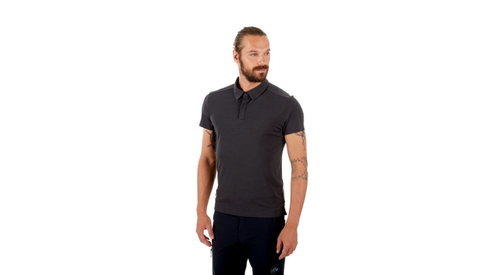 Mammut Alvra Polo - Mens, Phantom, L, 1017-00011-00150-115