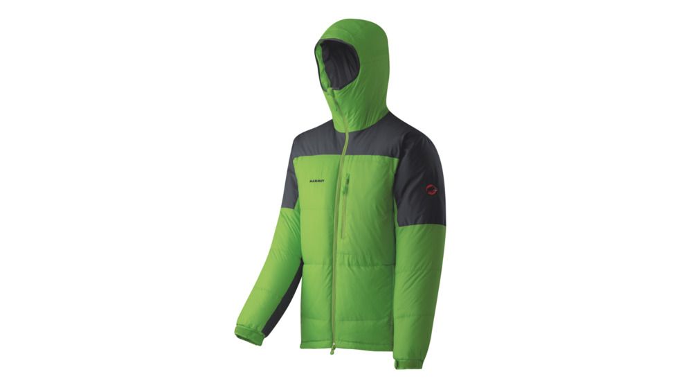 Mammut Ambler Hooded Jacket - Men's-Basilic/Carbon-Medium