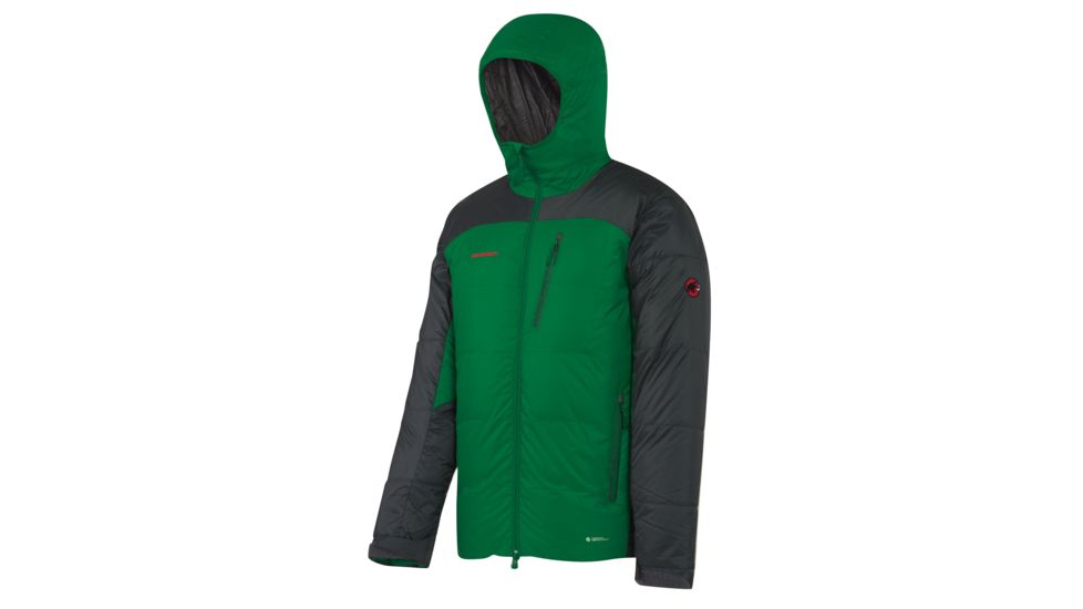 Mammut Ambler Hooded Jacket - Men's-Amazon/Graphite-X-Large