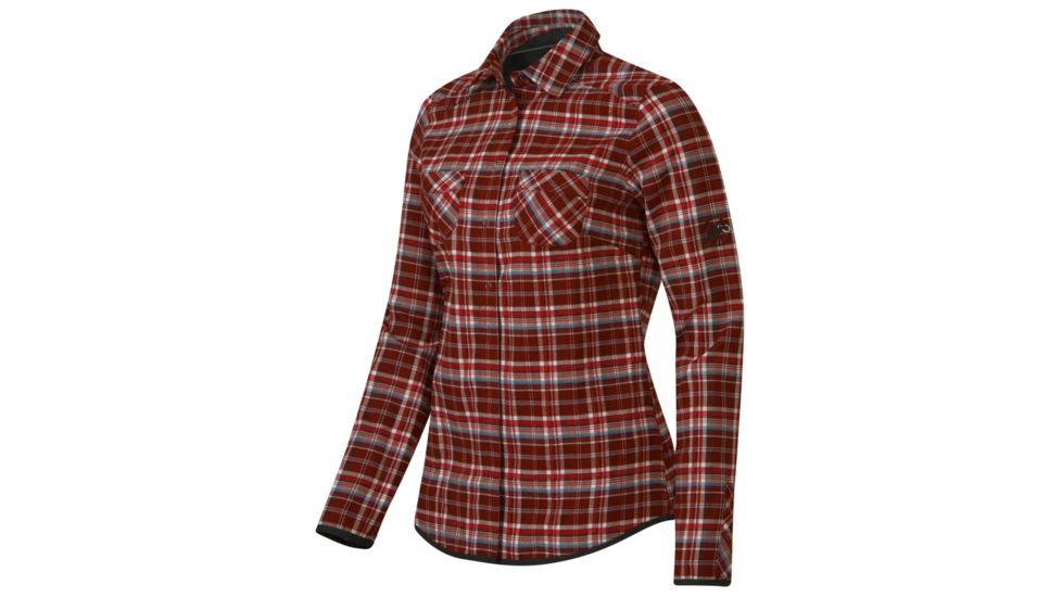 Mammut Ascona Shirt - Women's-Maroon/Chill-Large