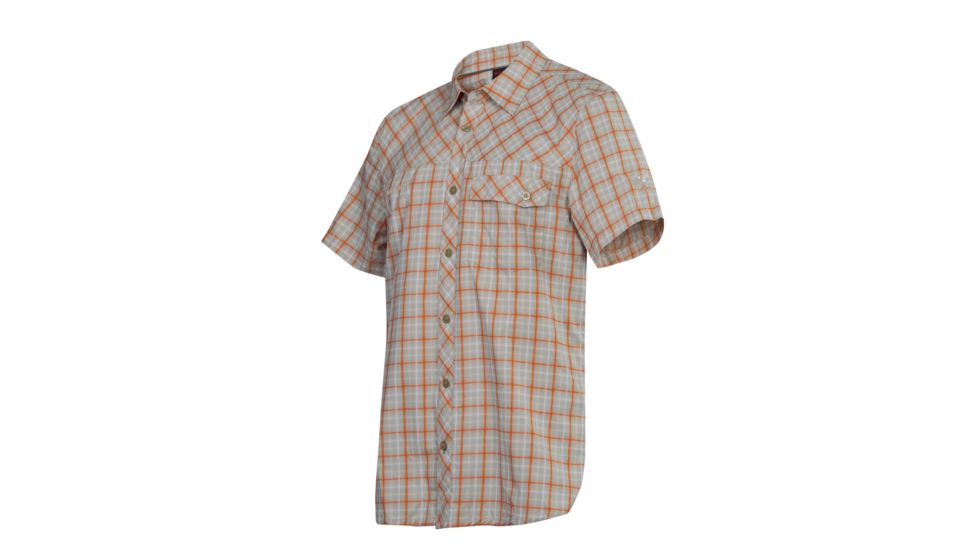 Mammut Asko Shirt - Men's-Bison / Yellow-Small