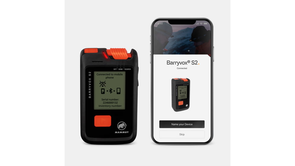 Mammut Barryvox S2 Transceiver, Black, One Size, 2620-00380-0001-1