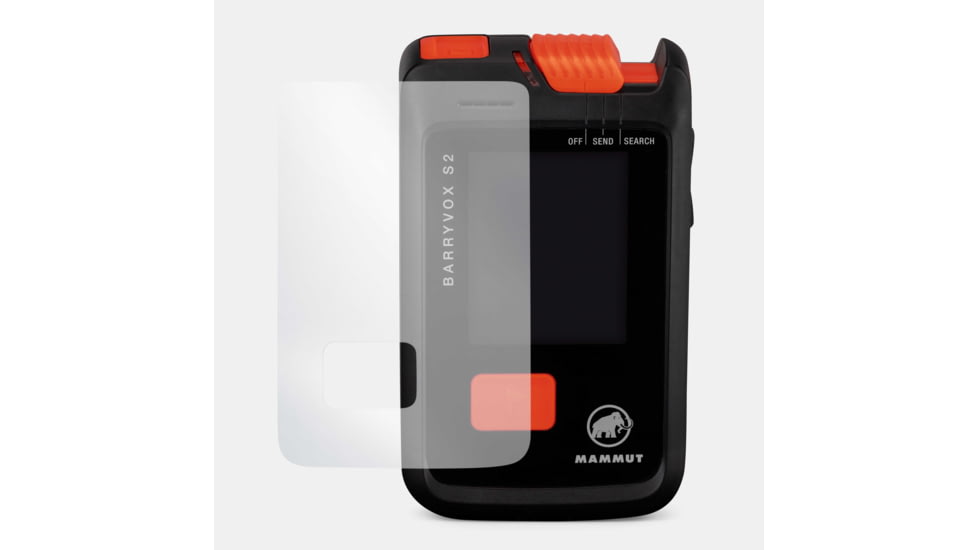 Mammut Barryvox Screen Protection Glass Transceiver, Transparent, One Size, 2620-00390-9002-1