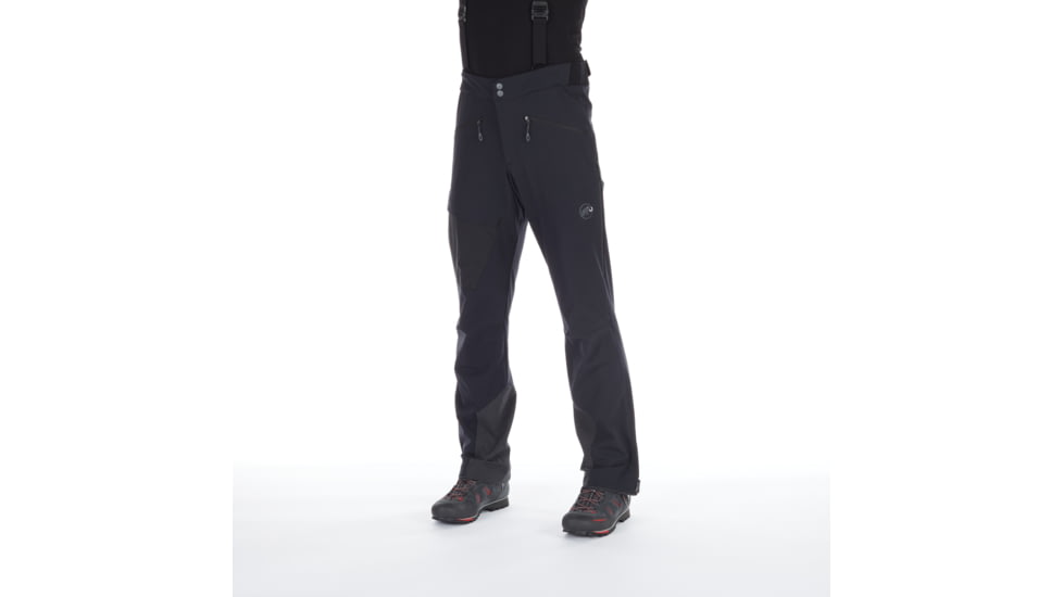Mammut Base Jump SO Touring Pants - Mens, Black/Phantom, US 38, 1021-00120-00189-54-10