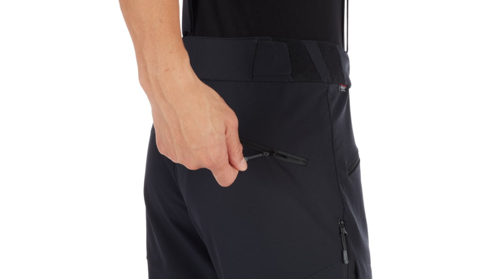 Mammut Base Jump SO Touring Pants - Mens, Black/Phantom, US 38, 1021-00120-00189-54-10
