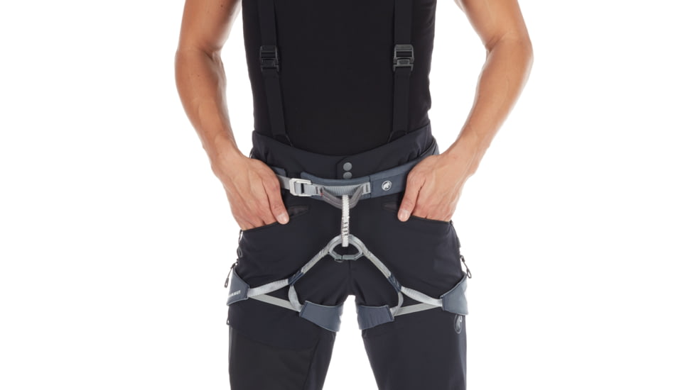 Mammut Base Jump SO Touring Pants - Mens, Black/Phantom, US 38, 1021-00120-00189-54-10