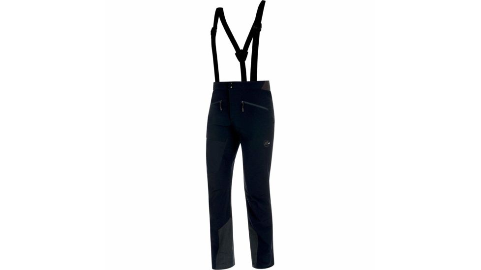 Mammut Base Jump Softshell Touring Pants - Mens, Black-Phantom, US 40, 1021-00120-00189-56-10