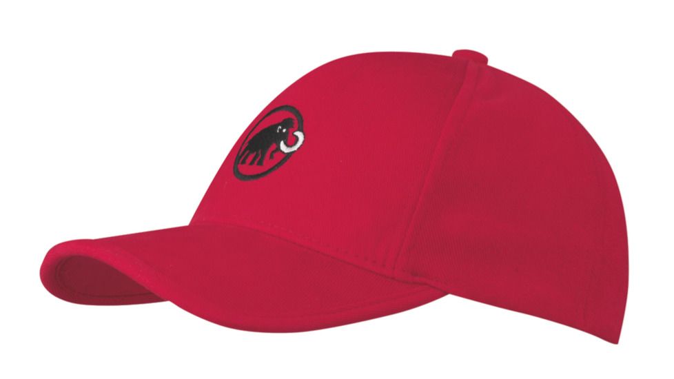 Mammut Baseball Cap - Mens-Fire/Black-XXS/XS