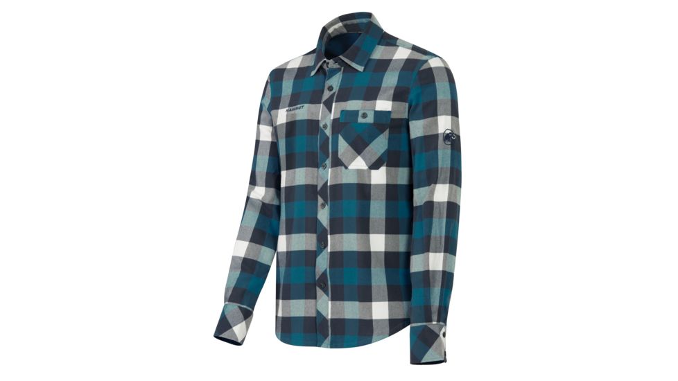 Mammut Belluno Winter Shirt - Men's-Dark Space/Whale-X-Large