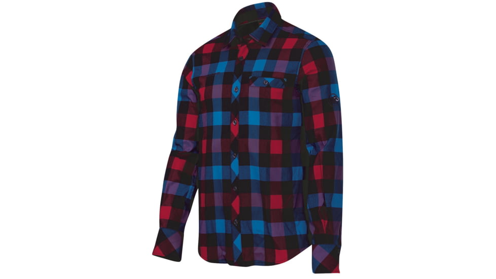 Mammut Belluno Winter Shirt - Mens-Carmine/Marine-Large