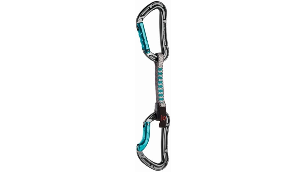 Mammut Bionic Express Set Quickdraw-Basalt-Straight Gate/Bent Gate-10 cm