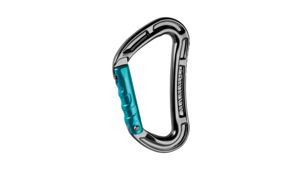 Mammut Bionic Key Lock Straight Gate Carabiner, Basalt, 2040-01631-1370-1