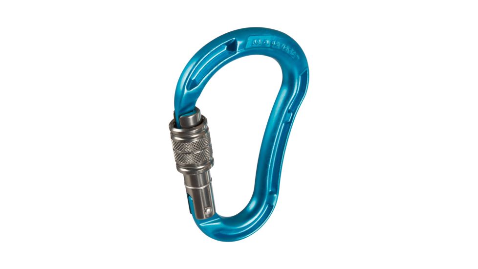 Mammut Bionic Mytholito Screw Gate Carabiner, Aqua, 2040-01541-1569-1