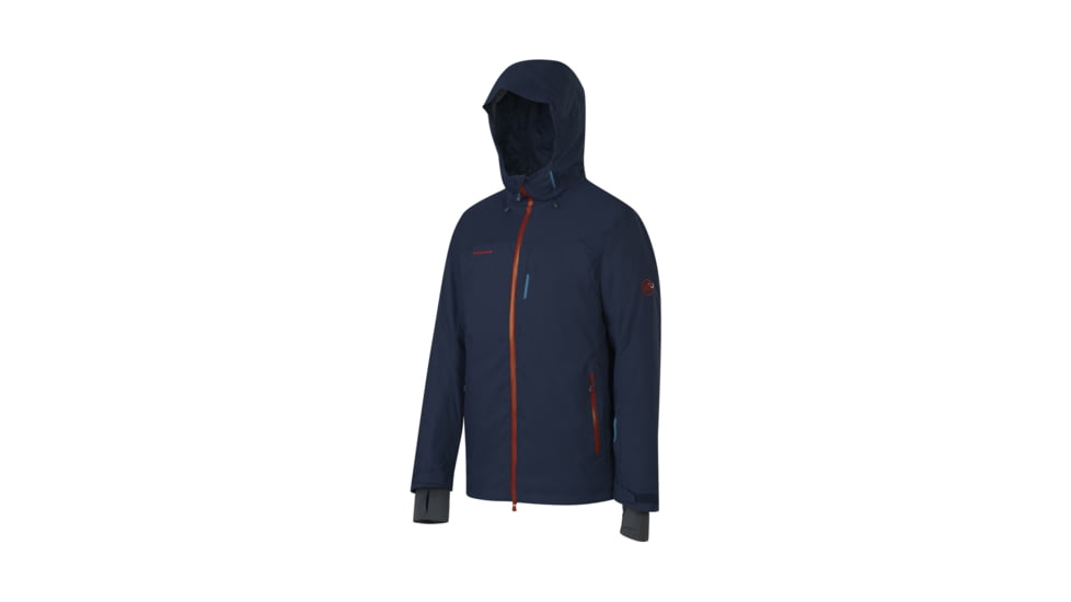 Mammut Bormio HS Hooded Jacket-Men's-Large-Marine