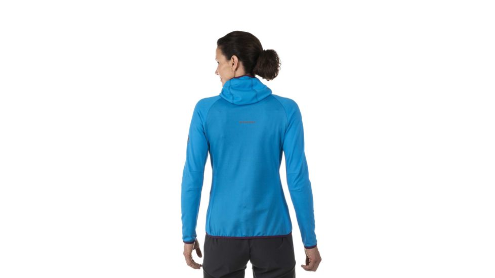 Mammut Botnica Light ML Hooded Fleece Jacket - Womens, Atlantic, Small, 1010-21730-5865-113